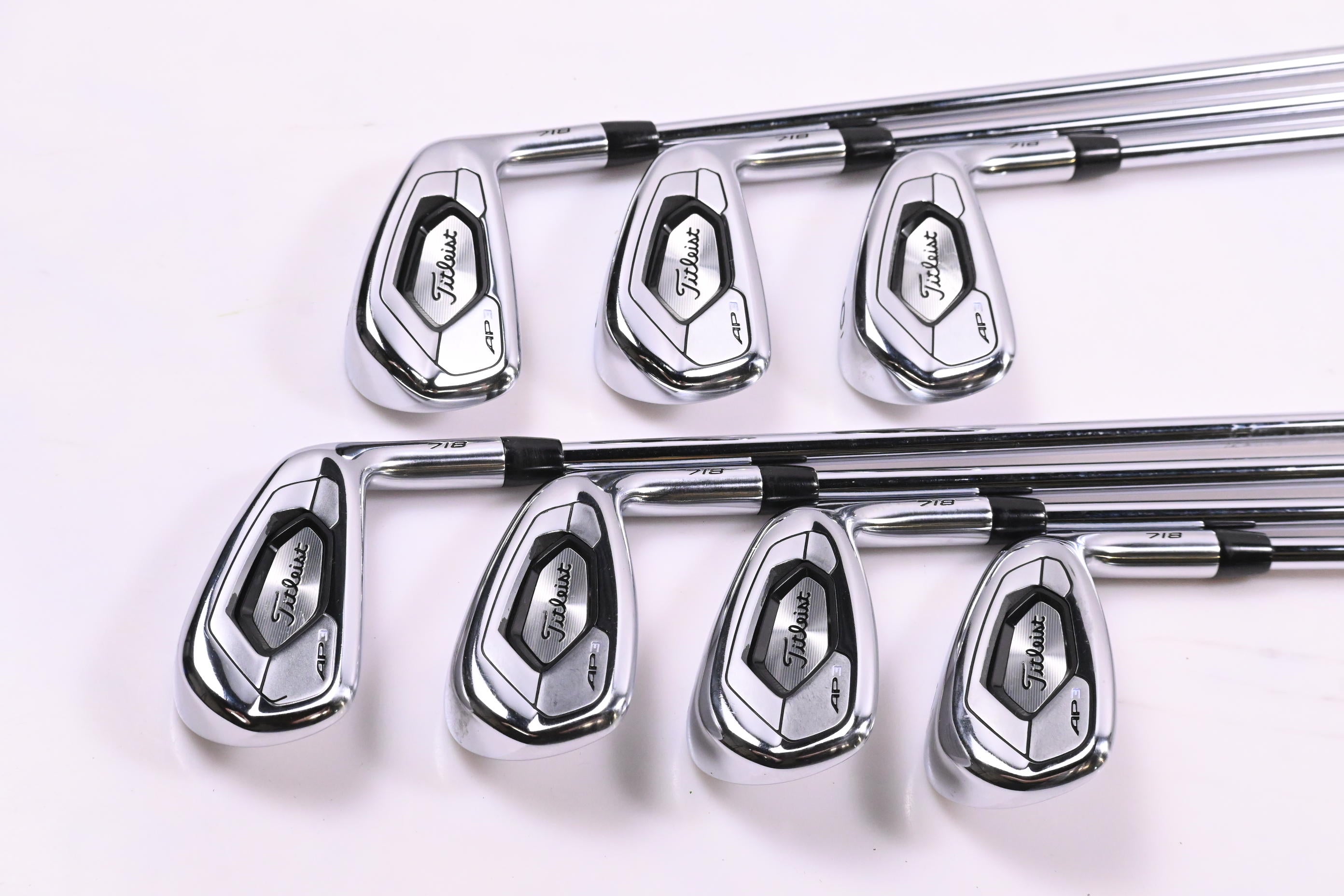 Titleist 718 AP3 Irons / 4-PW / Regular Flex AMT Black R300 Shafts