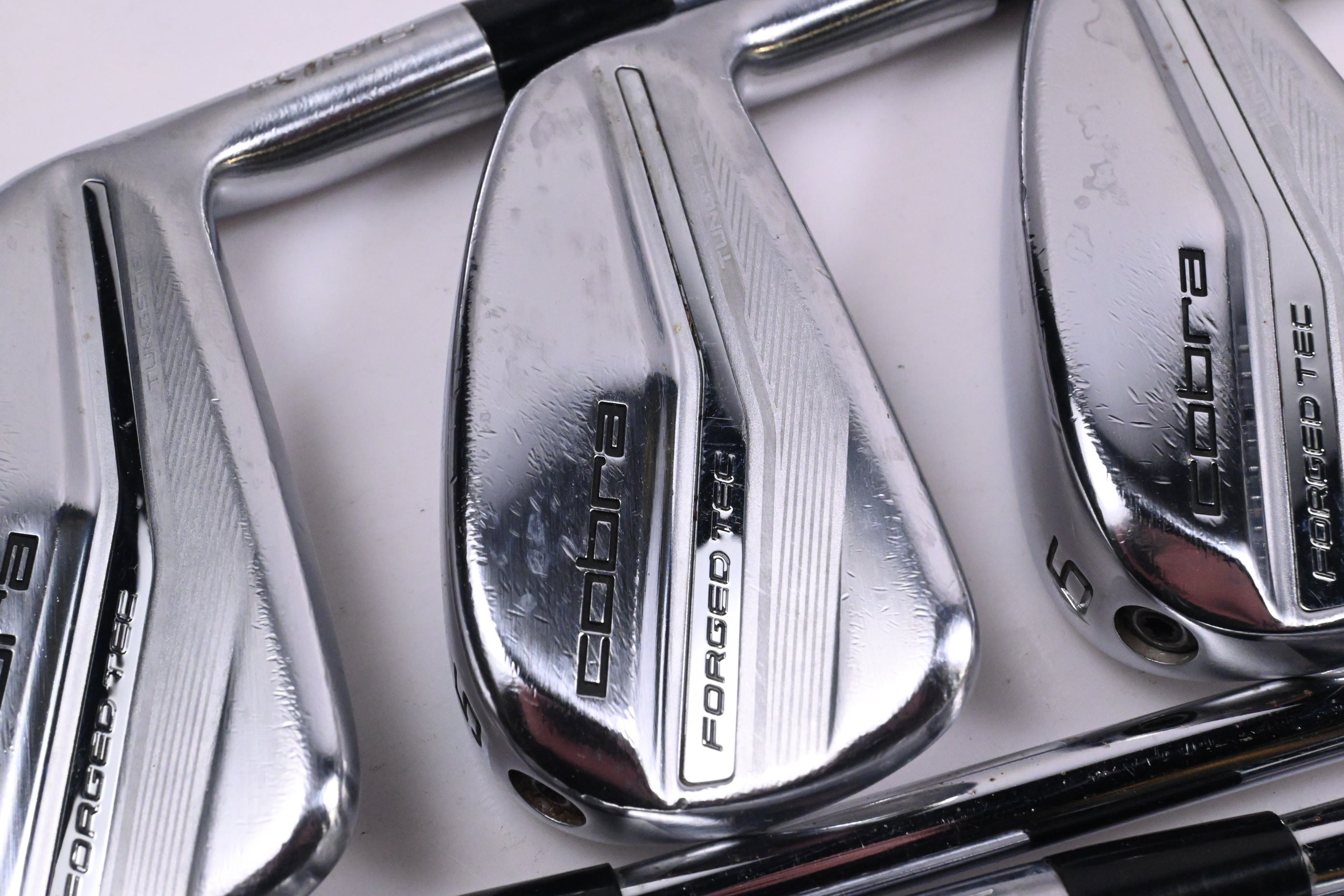 Cobra Forged Tec 2022 Irons / 4-PW / Stiff Flex KBS $-Taper Lite Shafts