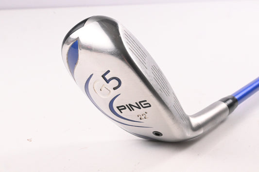 Ping G5 #4 Hybrid / 22 Degree / Regular Flex ProLaunch Blue Shaft