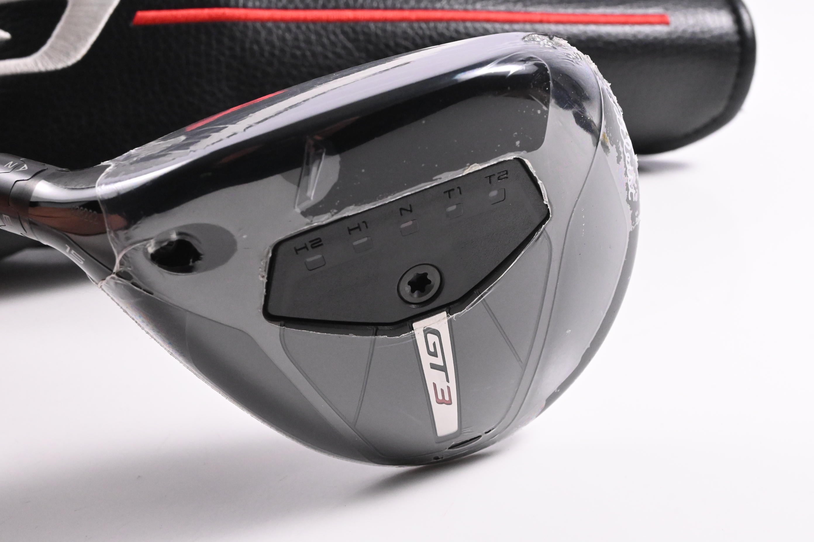 Left Hand Titleist GT3 #3 Wood / 15 Degree / Stiff Flex HZRDUS Gen5 Black 70 Shaft
