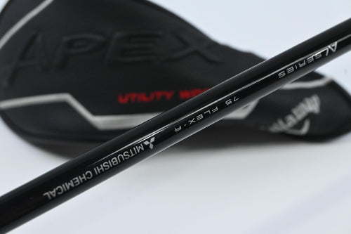 Callaway Apex UW 2025 #4 Hybrid / 21 Degree / Regular Flex Tensei AV Blue 75