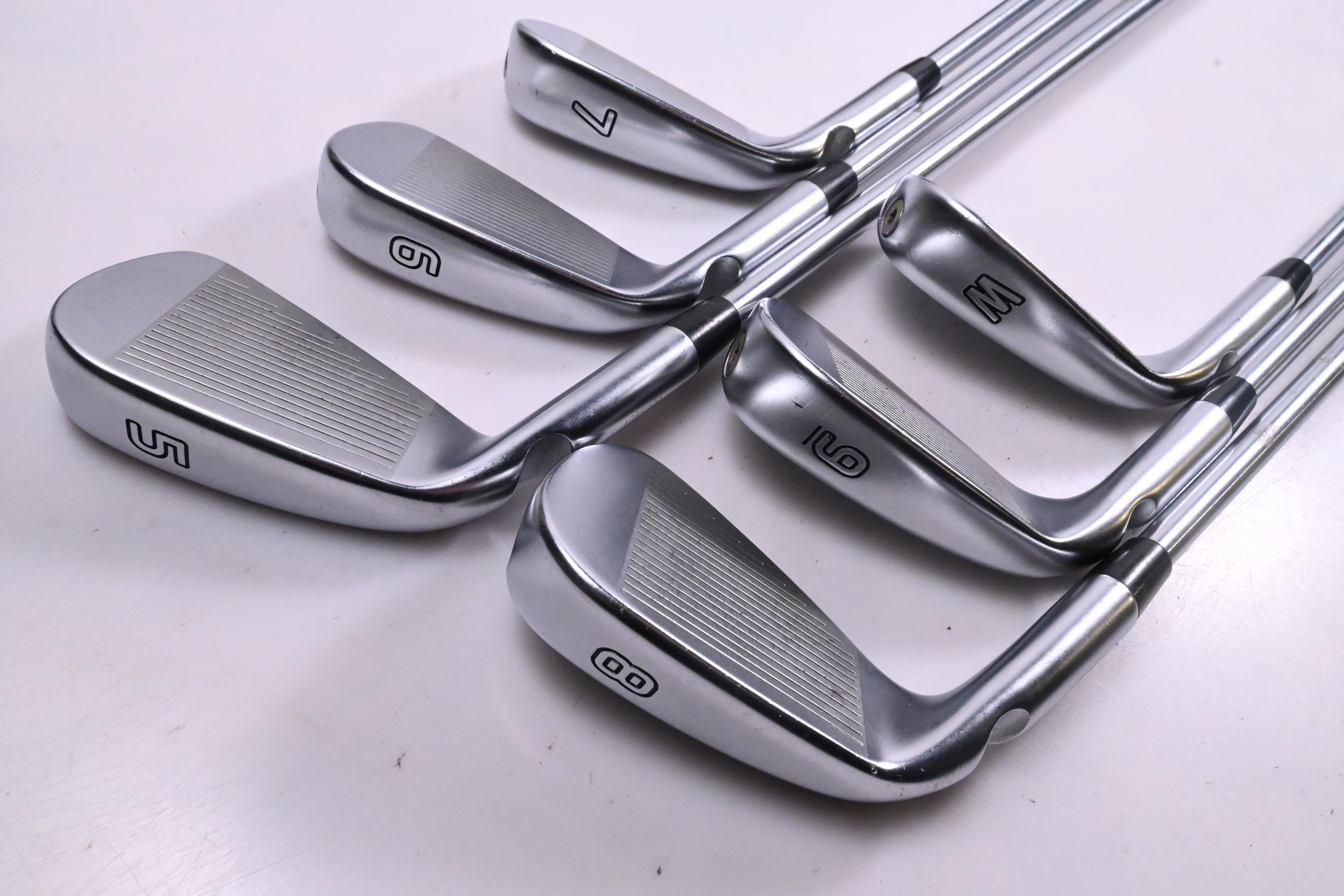 Ping i525 Irons / 5-PW / Green Dot / Stiff Flex Project X IO 110 Shafts