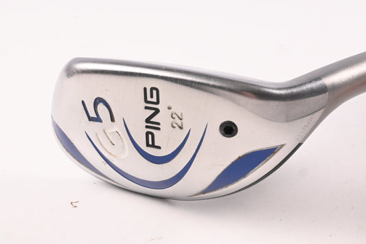 Ping G5 #4 Hybrid / 22 Degree / Regular Flex ProLaunch Blue Shaft