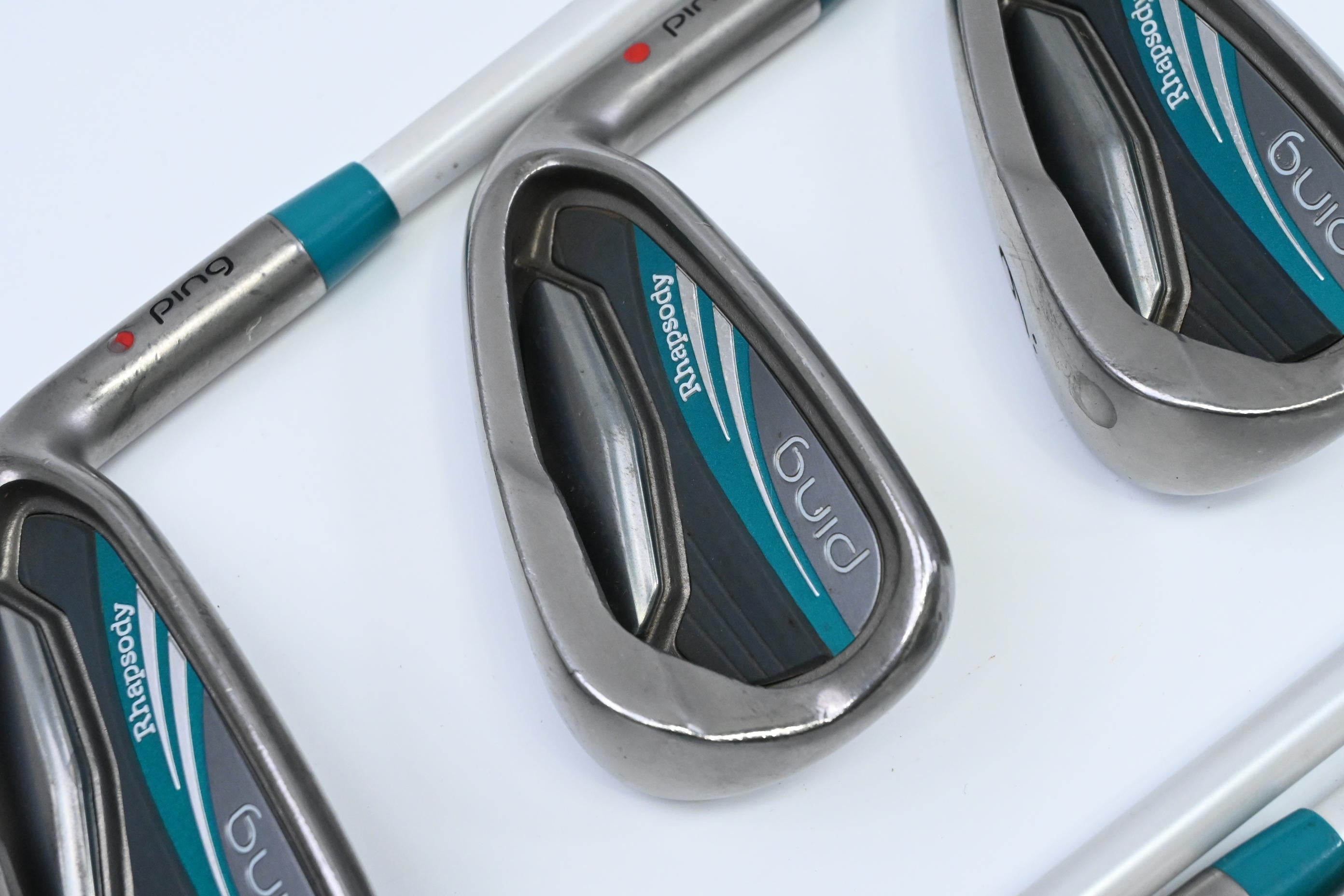 Ladies Ping Rhapsody Irons / 7-PW+UW+SW / Red Dot / Ladies Flex Ping ULT 220