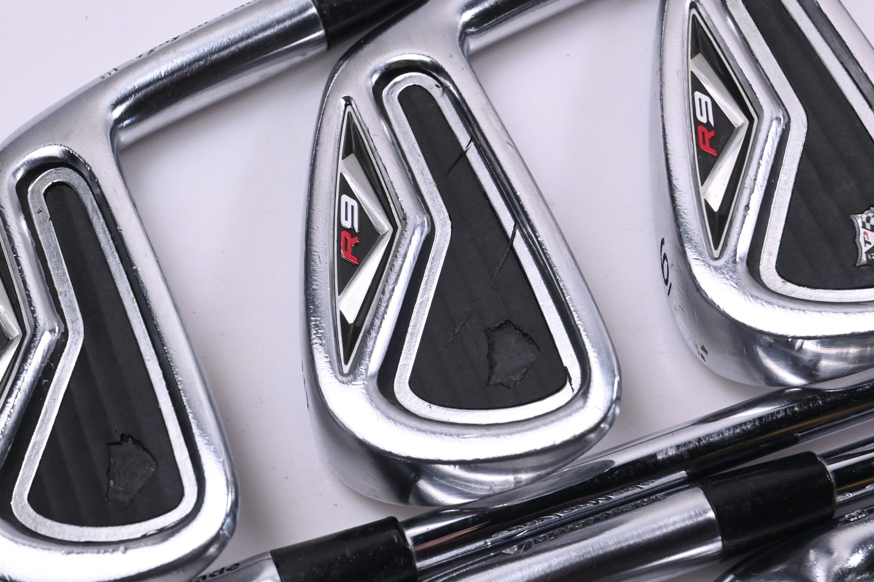 Taylormade R9 TP Irons / 4-PW / X-Flex Dynamic Gold X100U Shafts
