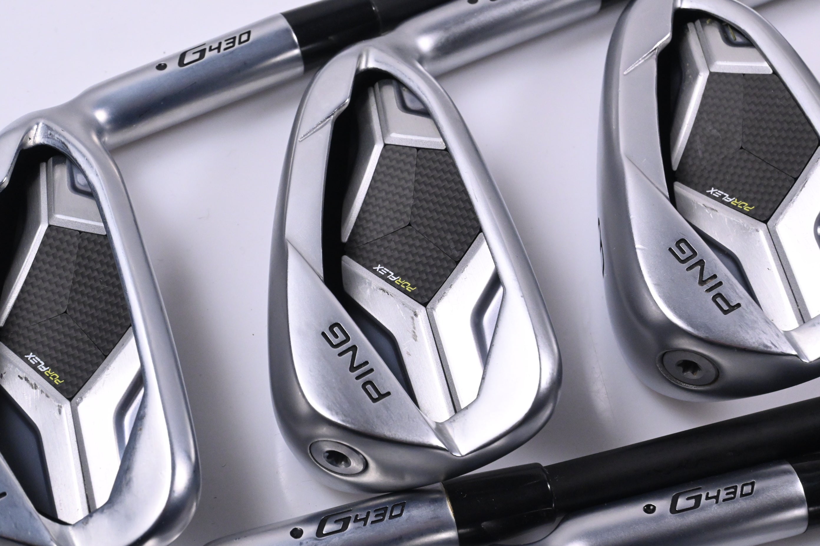 Ping G430 Irons / 6-PW+45° / Black Dot / Senior Flex Ping Alta CB Black Shafts