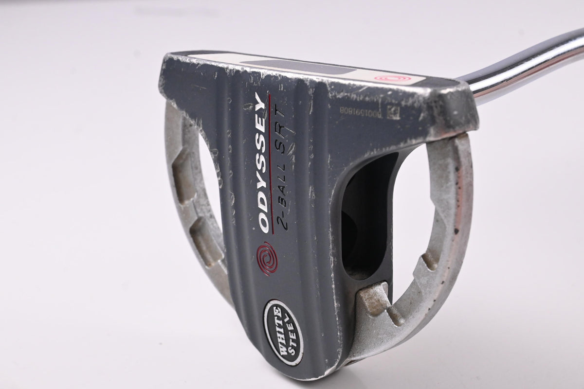 Odyssey White Steel SRT 2-Ball Putter / 34 Inch