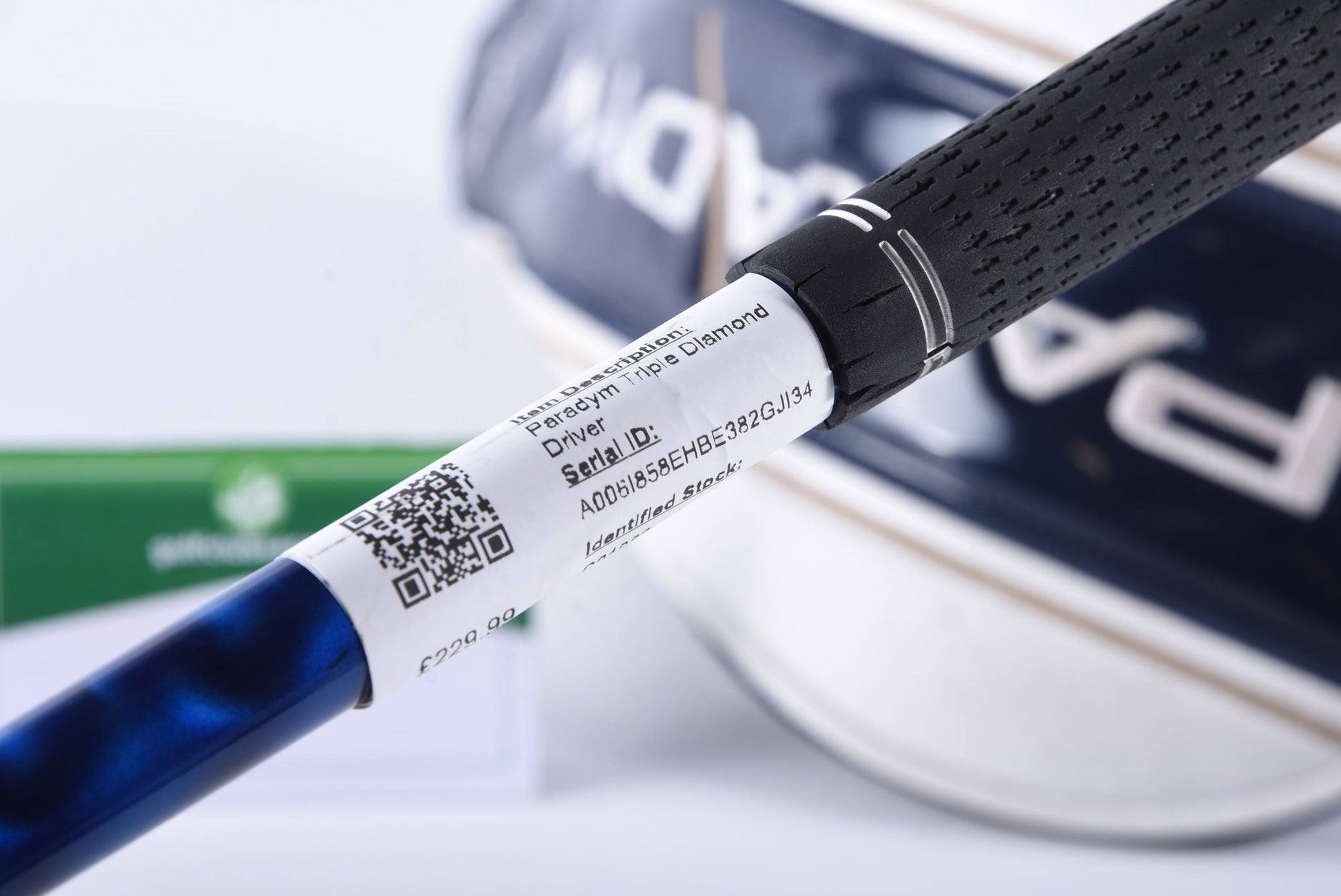 Left Hand Callaway Paradym TD Driver / 10.5 Degree / Stiff Flex Evenflow Riptide