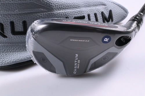 Callaway Quantum Max OS #4 Hybrid / 20 Degree / Regular Flex Denali Silver 60