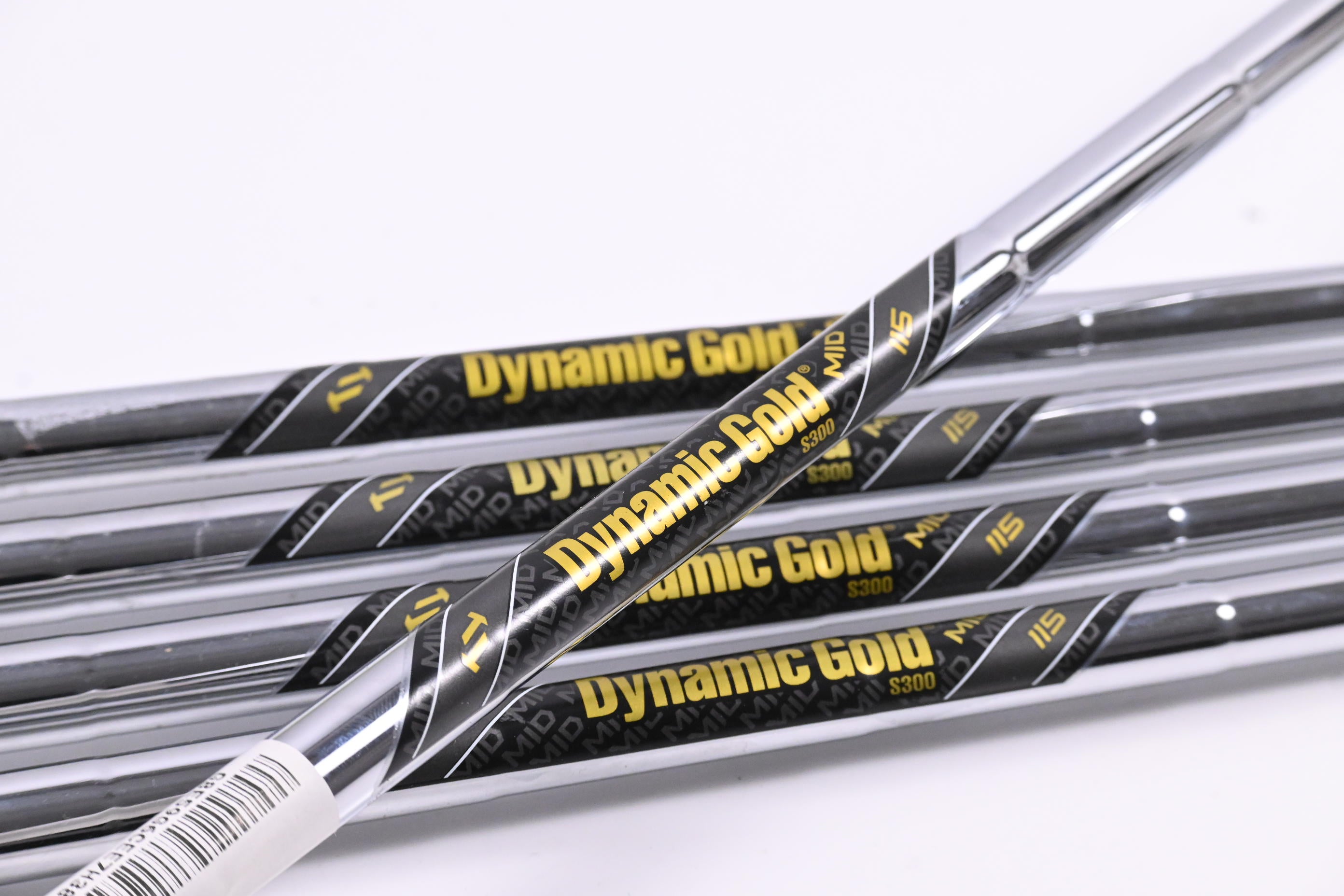 Dynamic Gold Mid 115 S300 Shafts / Stiff Flex / Set of 5 / .355" Tip