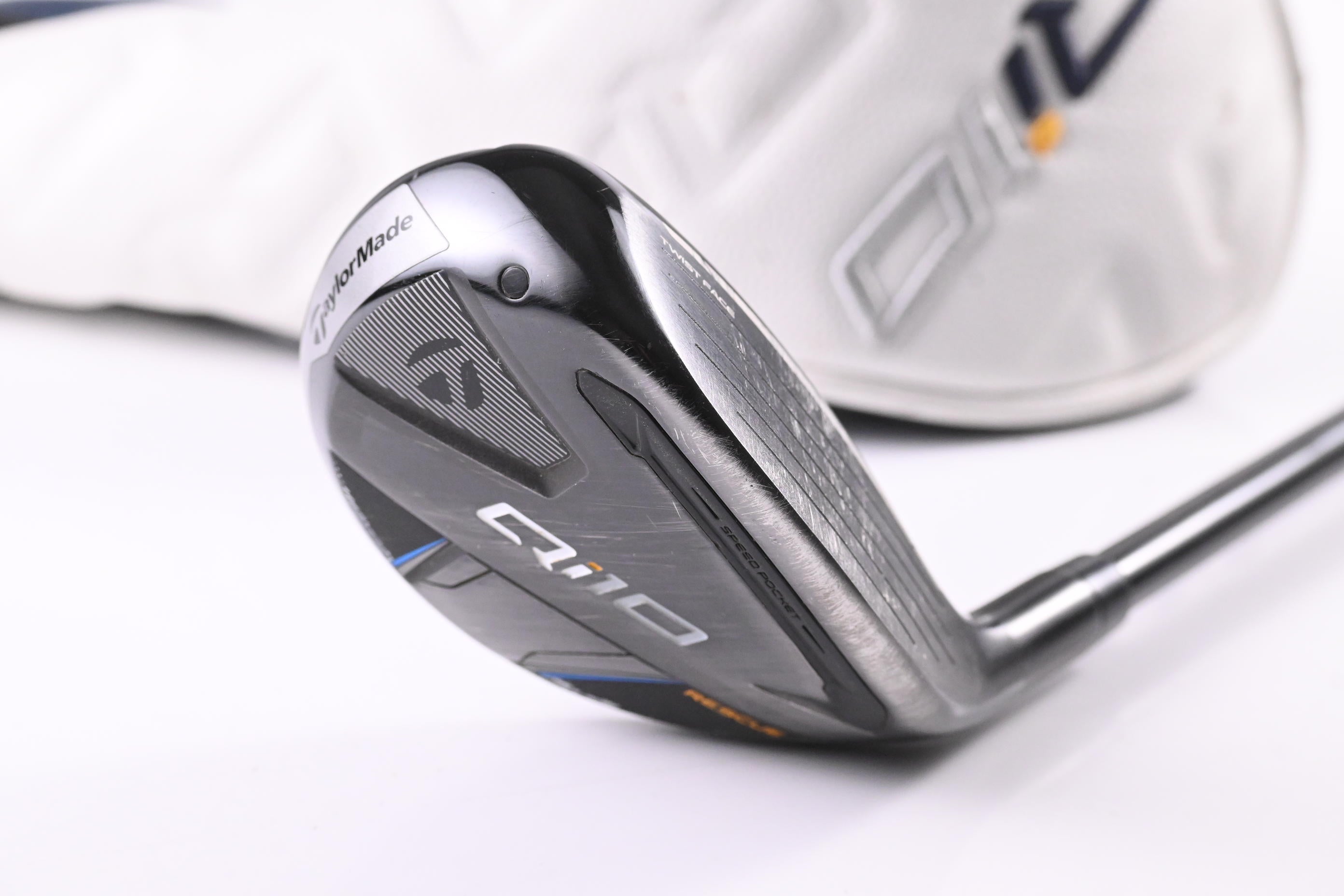 Taylormade Qi10 #4 Hybrid / 22 Degree / Regular Flex Fujikura Ventus TR Blue 6