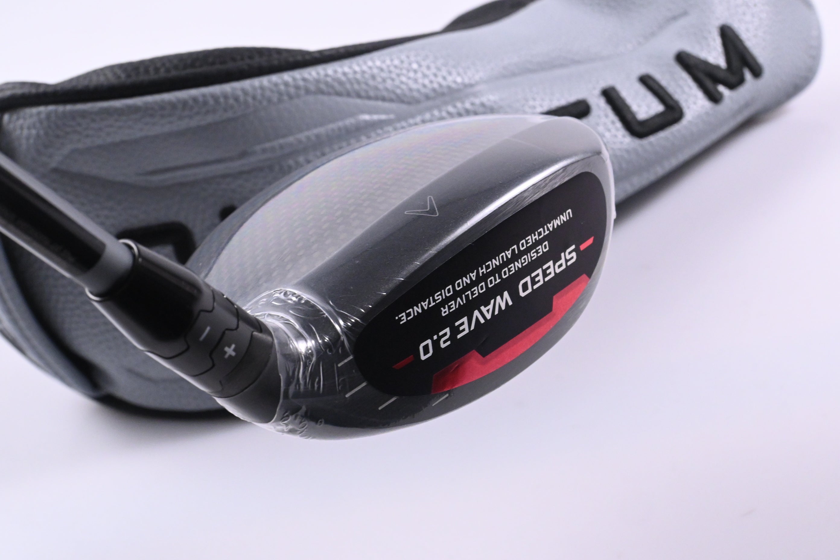Left Hand Callaway Quantum Max #3 Wood / 15 Degree / Regular Flex Denali Silver