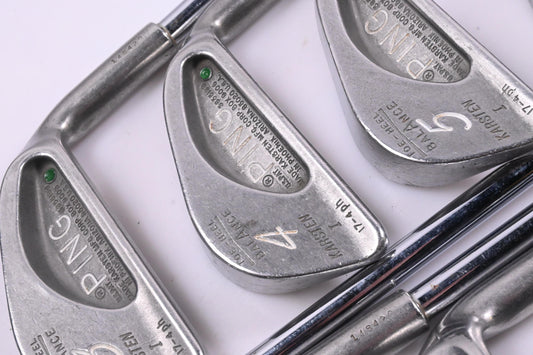 Ping Karsten I Irons / 3-PW+SW / Green Dot / Stiff Flex Ping Microtaper Shafts
