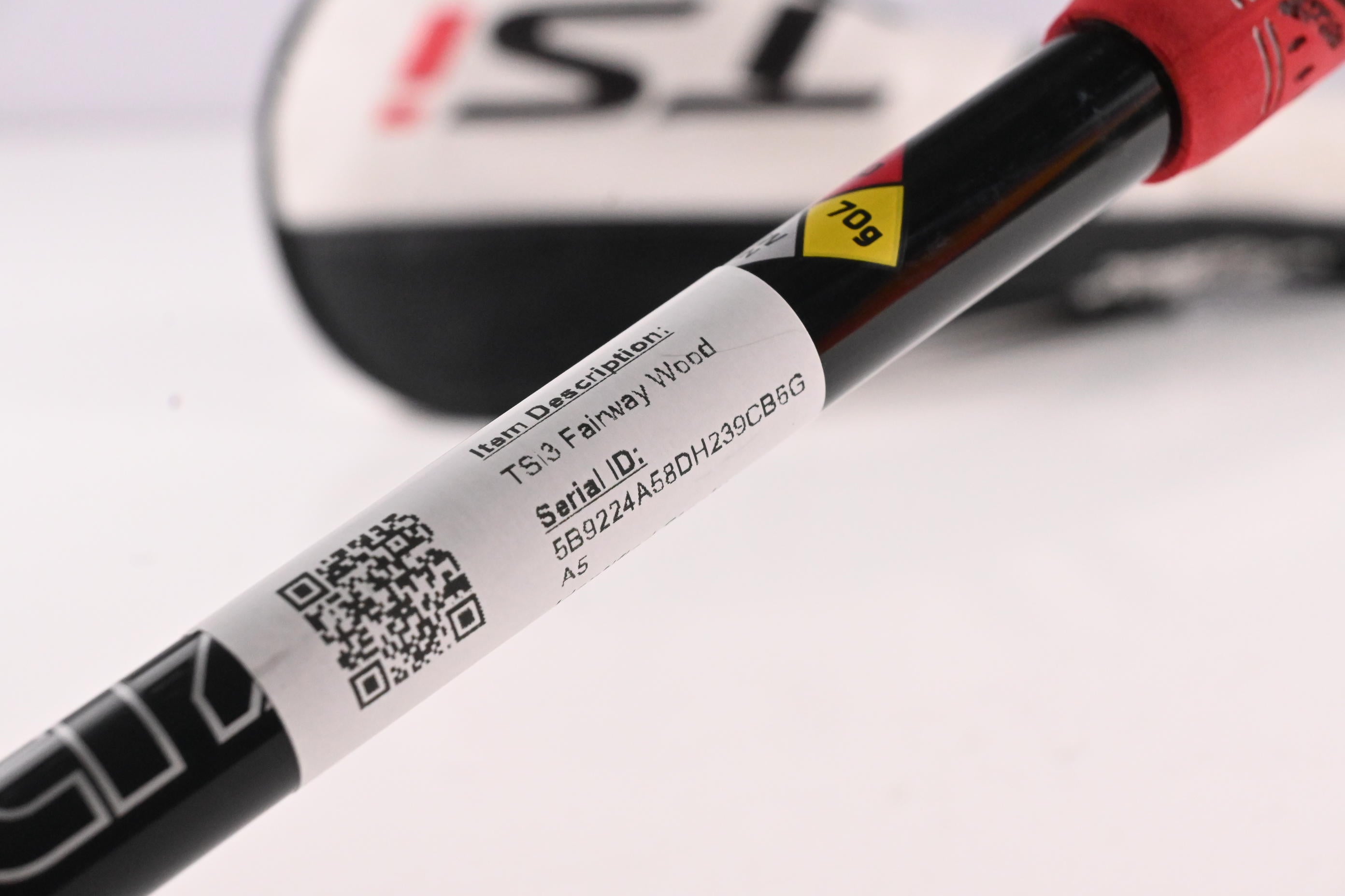 Titleist TSi3 #3 Wood / 16.5 Degree / Stiff Flex HZRDUS Smoke RDX Black 70 Shaft