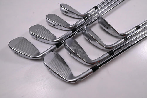 Ping G400 Irons / 5-PW+GW+SW / White Dot / Regular Flex Ping AWT 2.0 Shafts