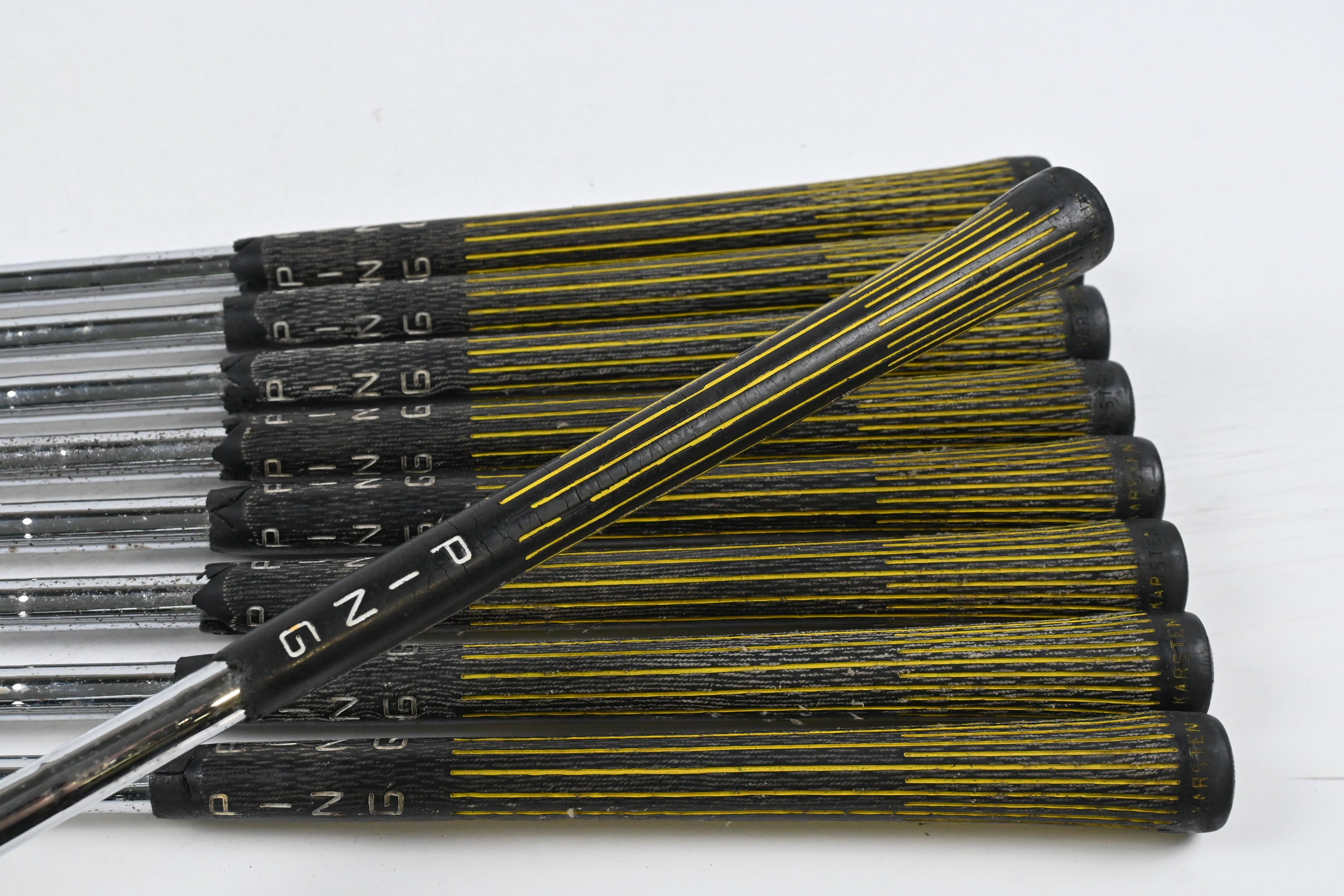 Ping Zing 2 Irons / 3-PW+SW / Silver Dot / Stiff Flex Ping JZ Shafts
