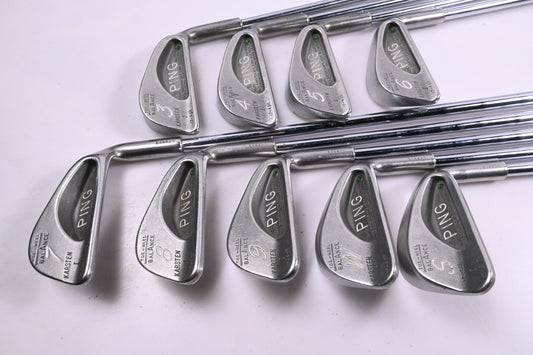 Ping Karsten I Irons / 3-PW+SW / Green Dot / Stiff Flex Ping Microtaper Shafts