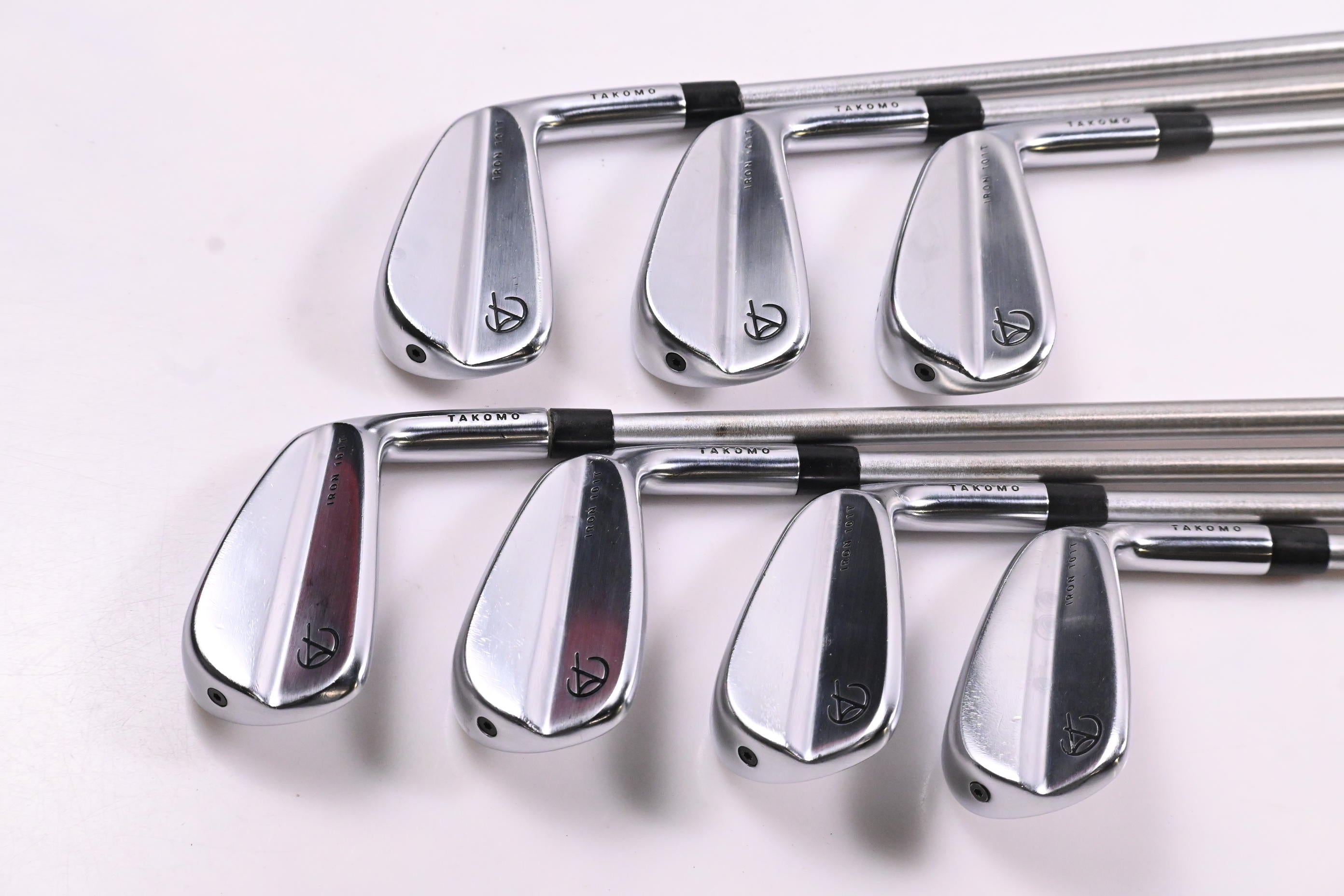 Takomo 101T Irons / 4-PW / X-Flex KBS Tour C-Taper Lite 115 Shafts