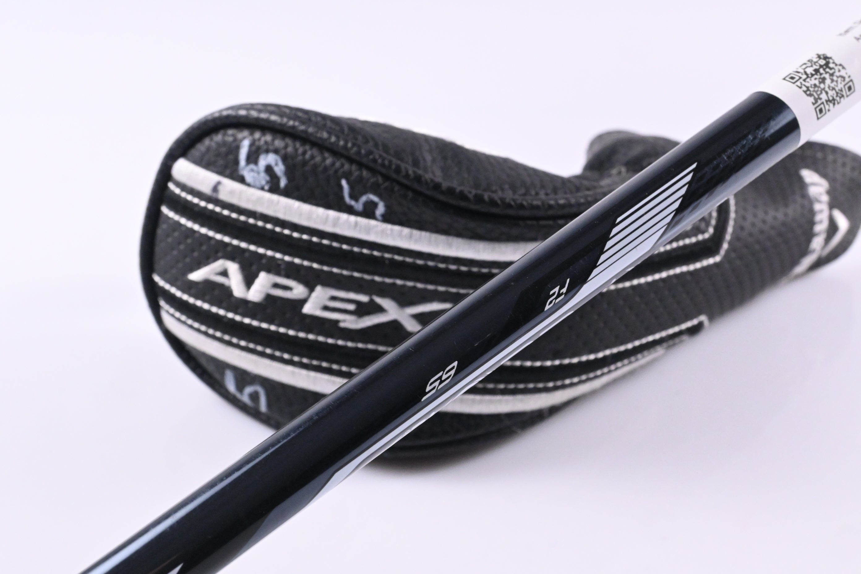 Left Hand Callaway Apex UW #5 Hybrid / 24 Degree / Regular Flex UST Recoil Dart 65 Shaft