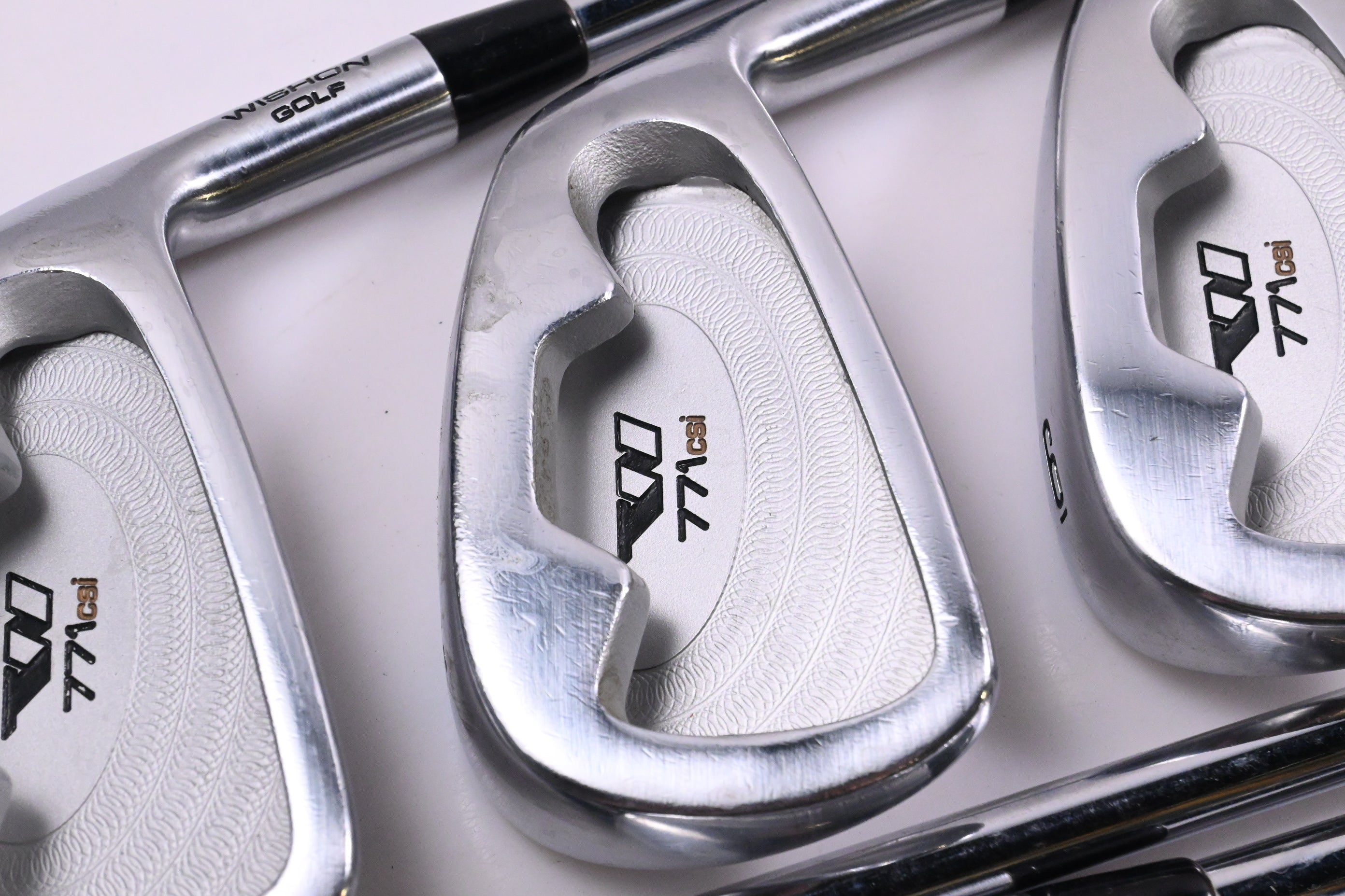 Wishon 771 CSI Irons / 4-PW / Regular Flex Steel Shafts