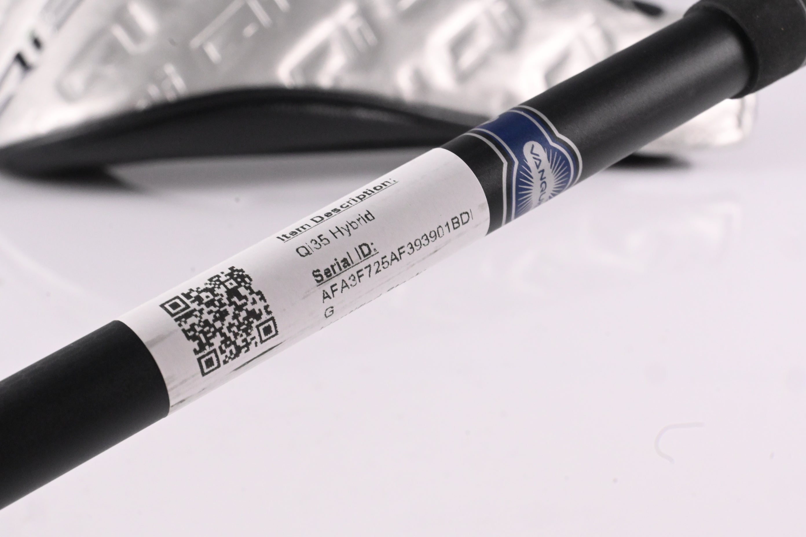 Taylormade Qi35 Max Lite #5 Hybrid / 27 Degree / Senior Flex Vanquish 5 Shaft