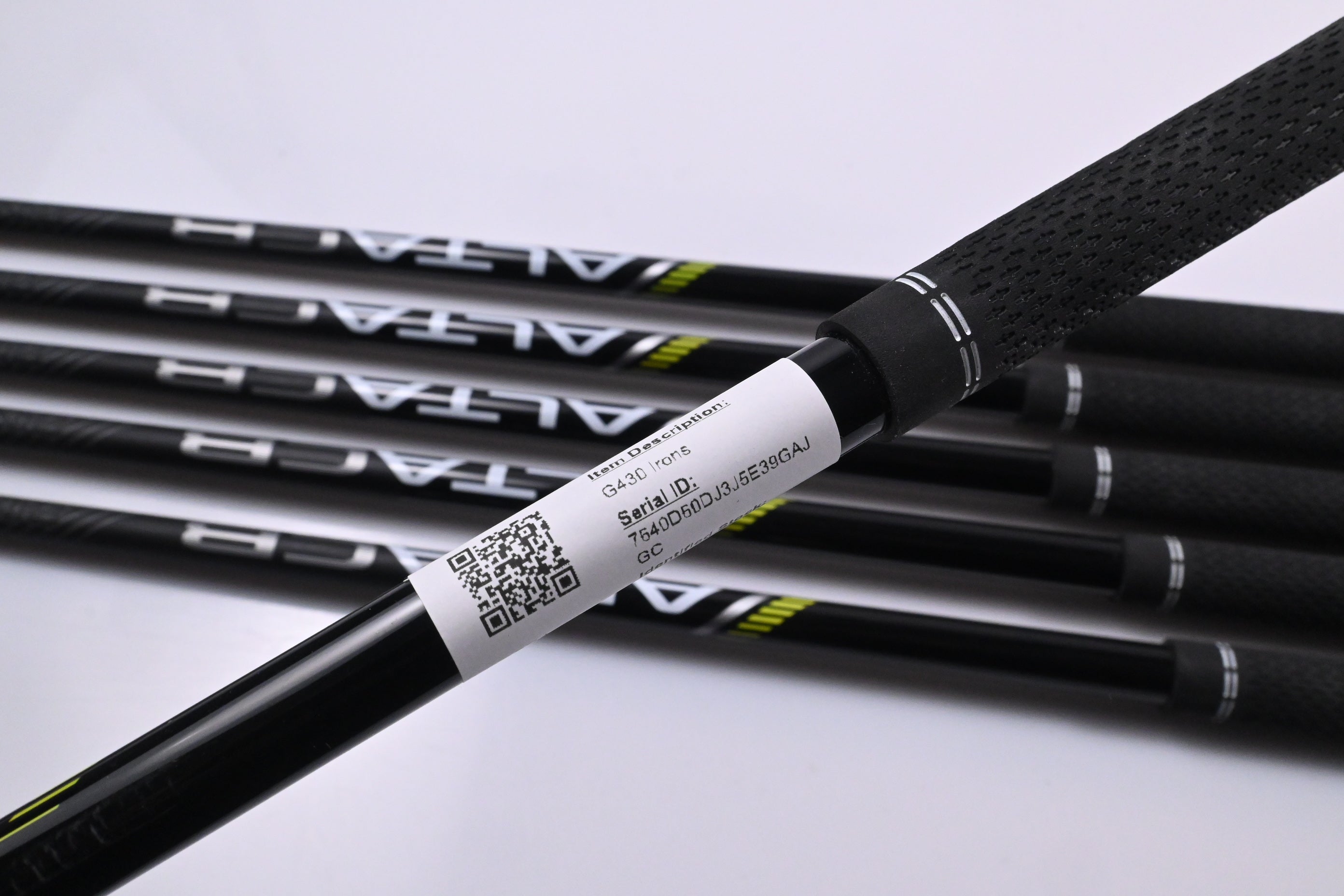 Ping G430 Irons / 6-PW+45° / Black Dot / Senior Flex Ping Alta CB Black Shafts
