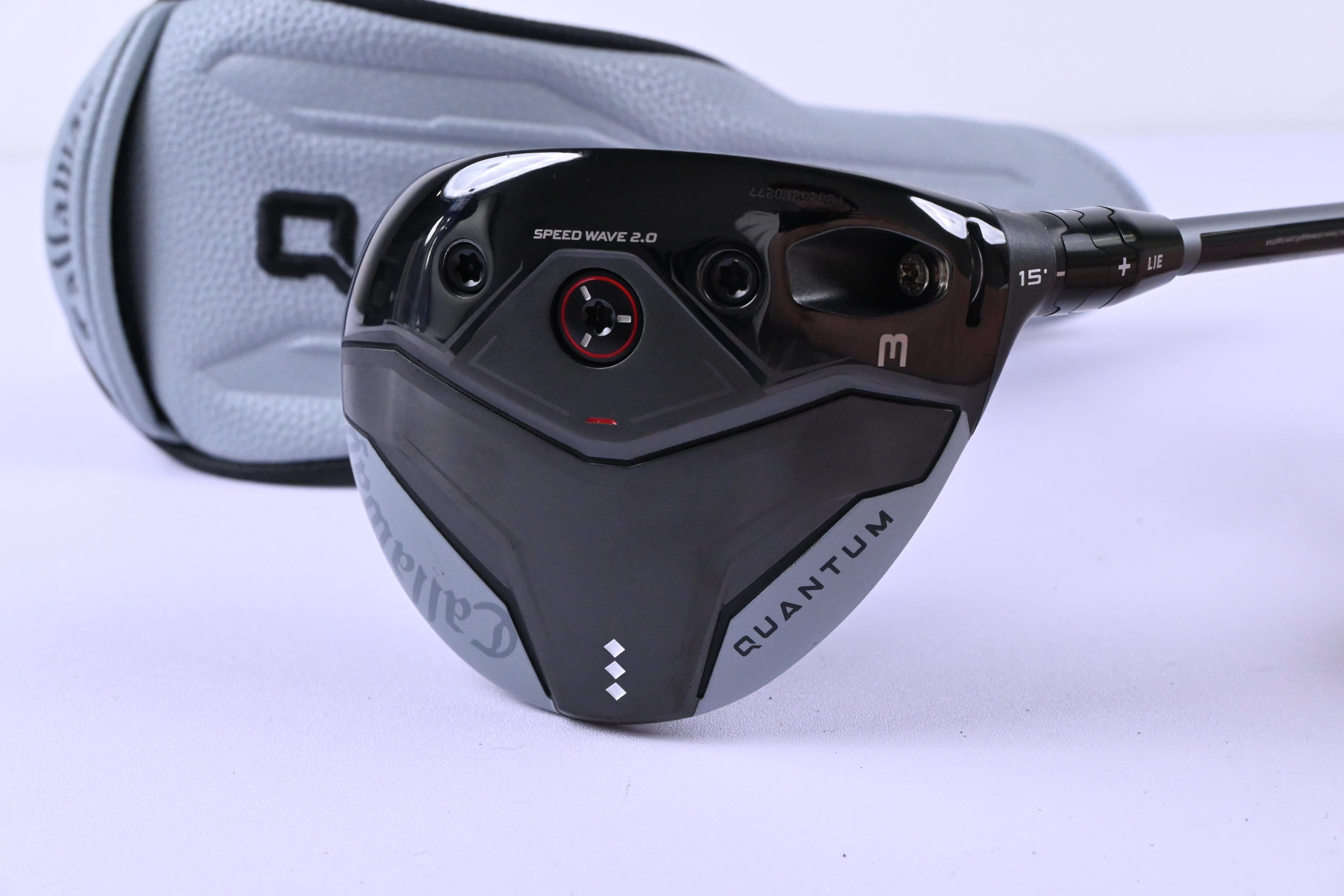 Callaway Quantum Triple Diamond #3 Wood / 15 Degree / Stiff Flex Frost Silver 60