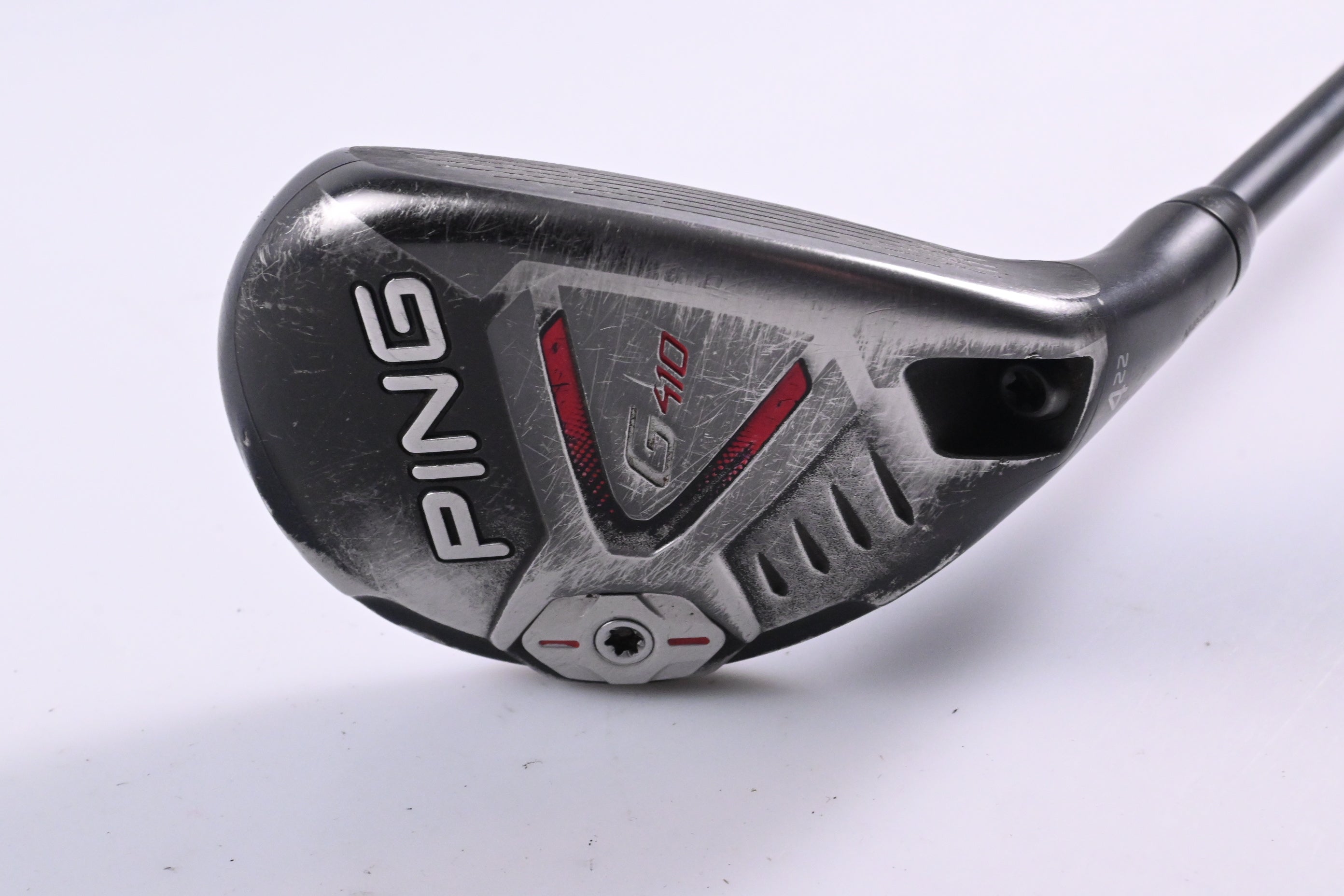 Ping G410 #4 Hybrid / 22 Degree / Stiff Flex Ping Alta CB Red 70 Shaft