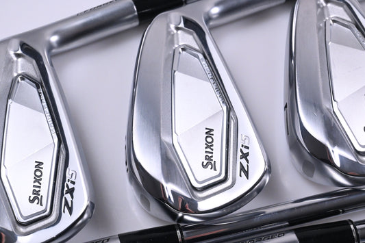 Srixon ZXi5 Irons / 5-PW+AW / Stiff Flex Dynamic Gold MID 115 S300 Shafts