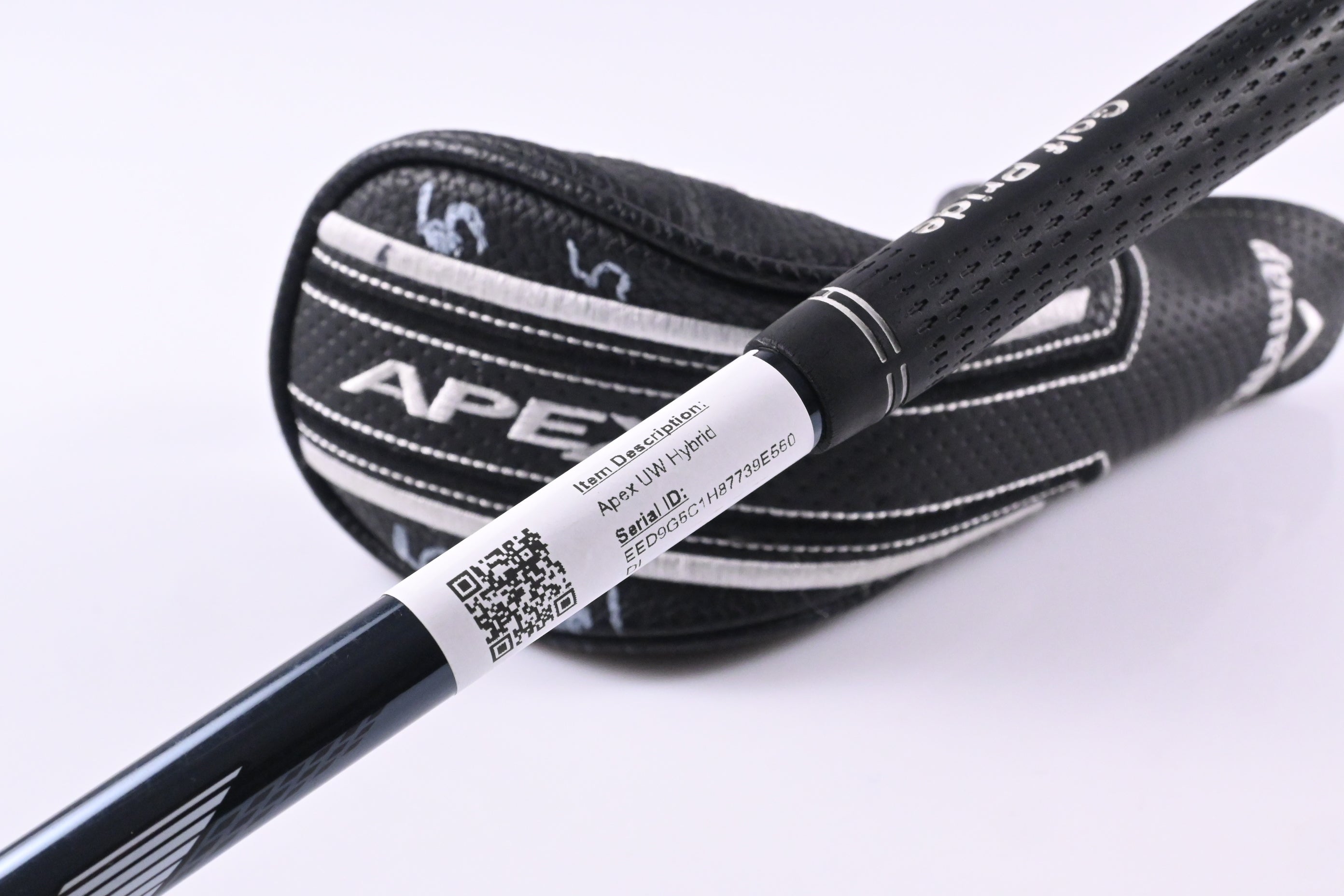 Left Hand Callaway Apex UW #5 Hybrid / 24 Degree / Regular Flex UST Recoil Dart 65 Shaft