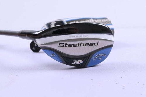 Left Hand Callaway Steelhead XR #6 Hybrid / 28 Degree / Ladies Flex Ozik 50