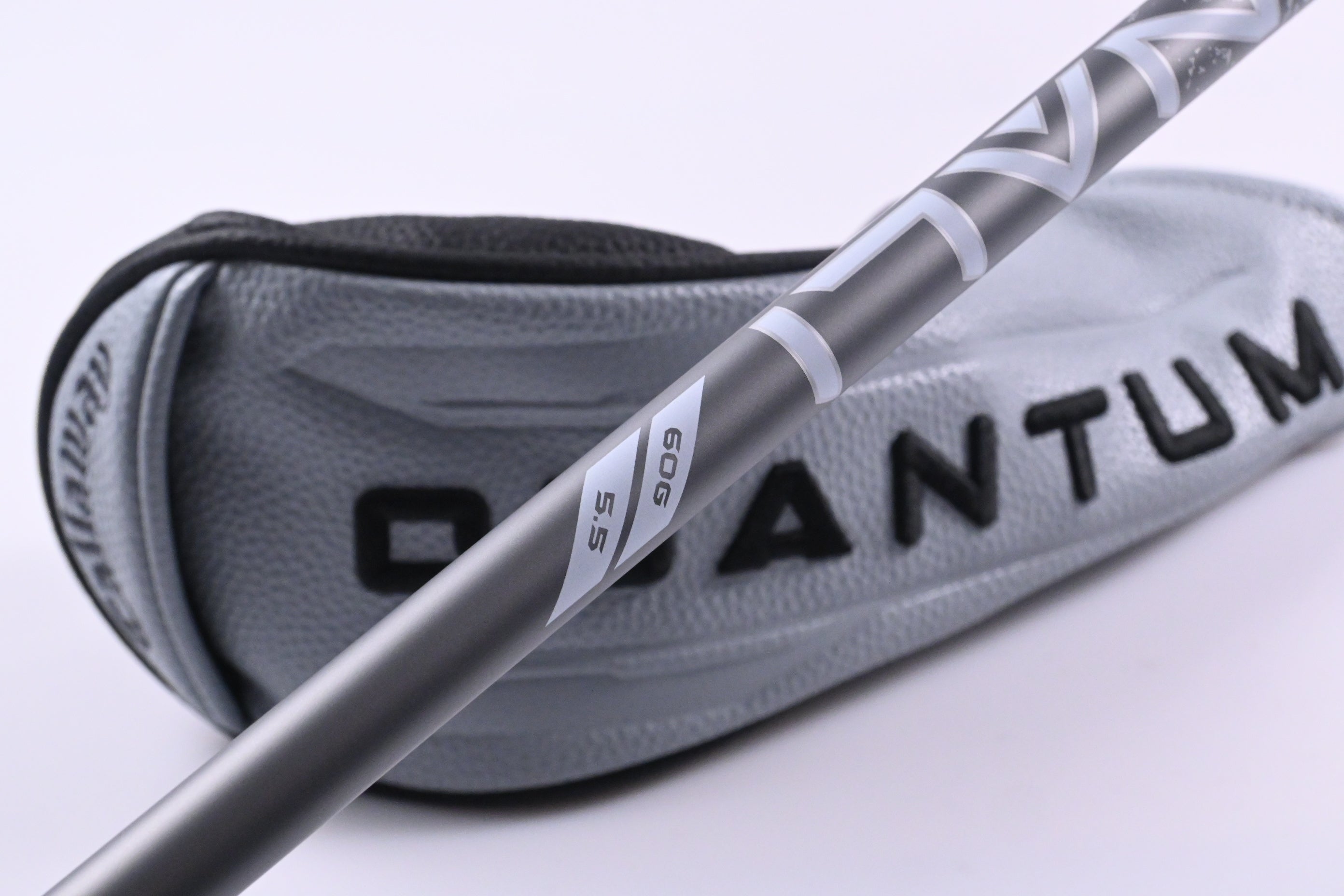 Left Hand Callaway Quantum Max #3 Wood / 15 Degree / Regular Flex Denali Silver