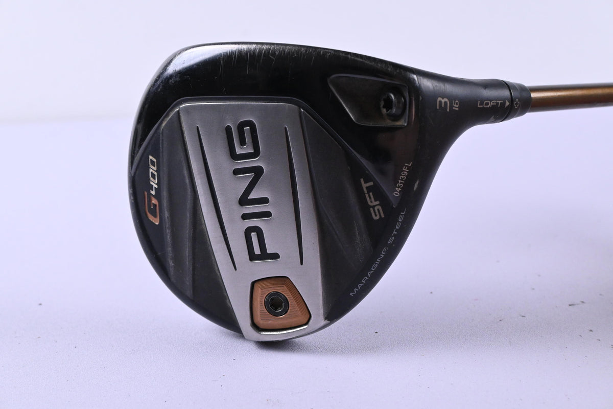Ping G400 SFT #3 Wood / 16 Degree / Senior Flex Ping Alta CB 65 Shaft