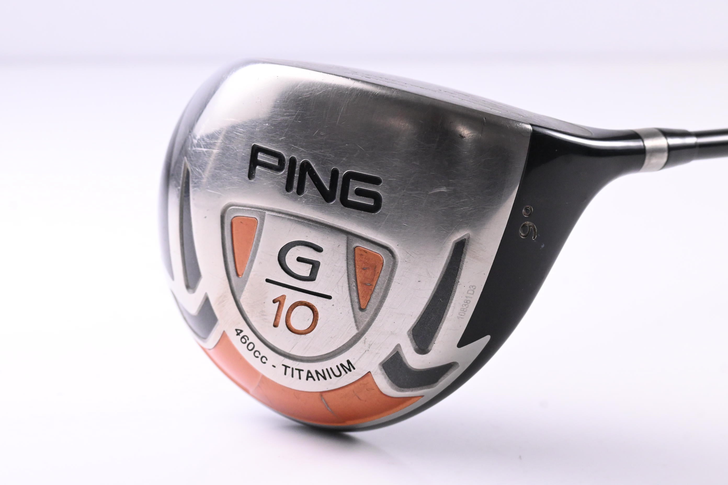 Ping G10 Driver / 9 Degree / Stiff Flex Grafalloy Prolaunch Red Shaft