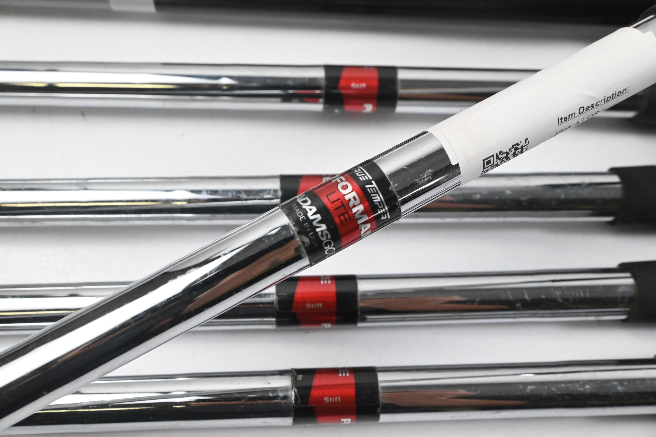 Adams Idea A3 OS Irons / 3-5H+6-PW / Stiff Flex Adams Performance Lite Shafts