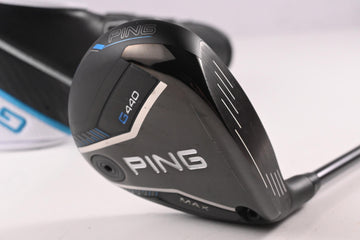 Ping G440 Max #3 Wood / 15 Degree / Stiff Flex Ping Tour Black 2.0 75 Shaft