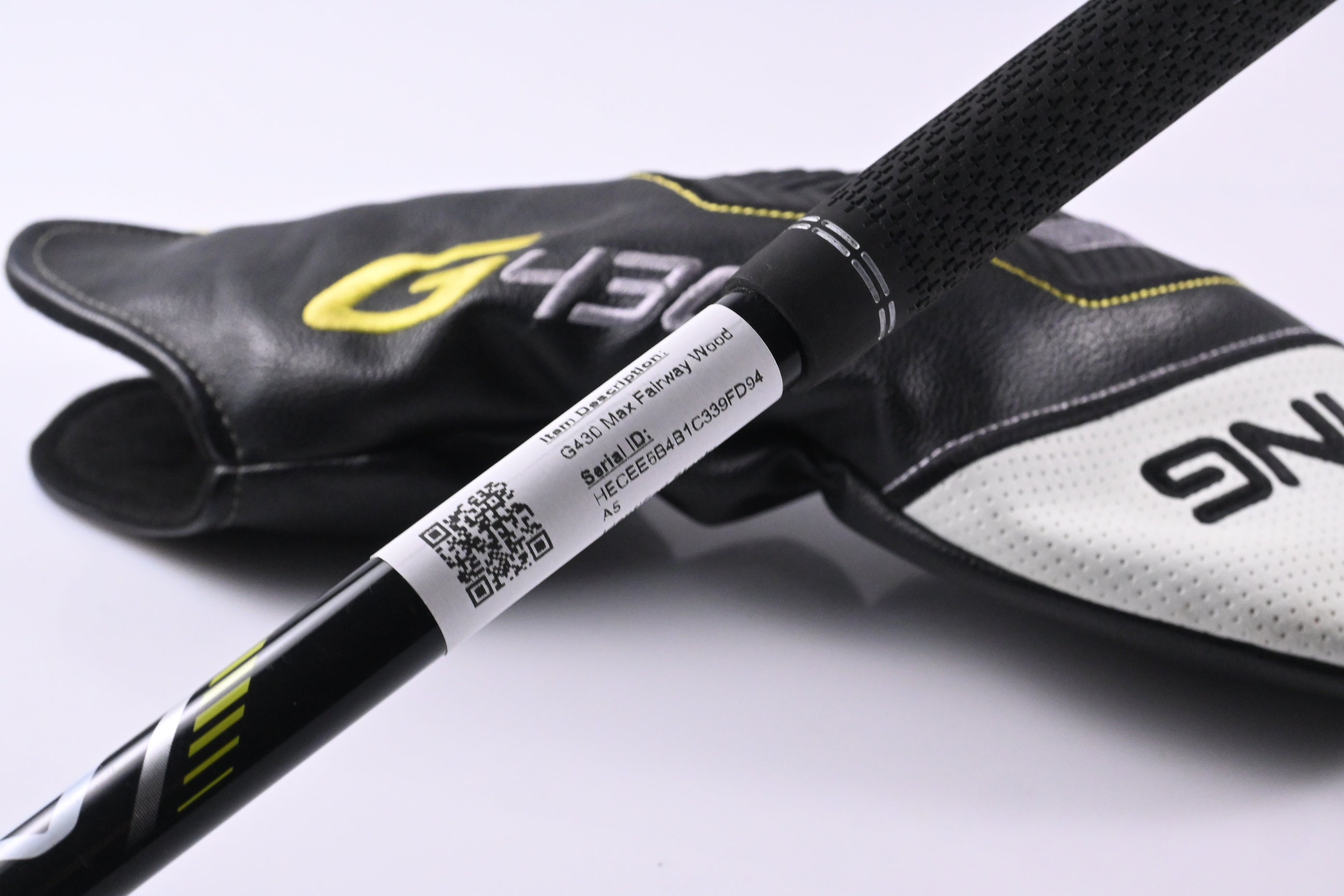 Left Hand Ping G430 Max #5 Wood / 18 Degree / Regular Flex Ping Alta CB Black 65