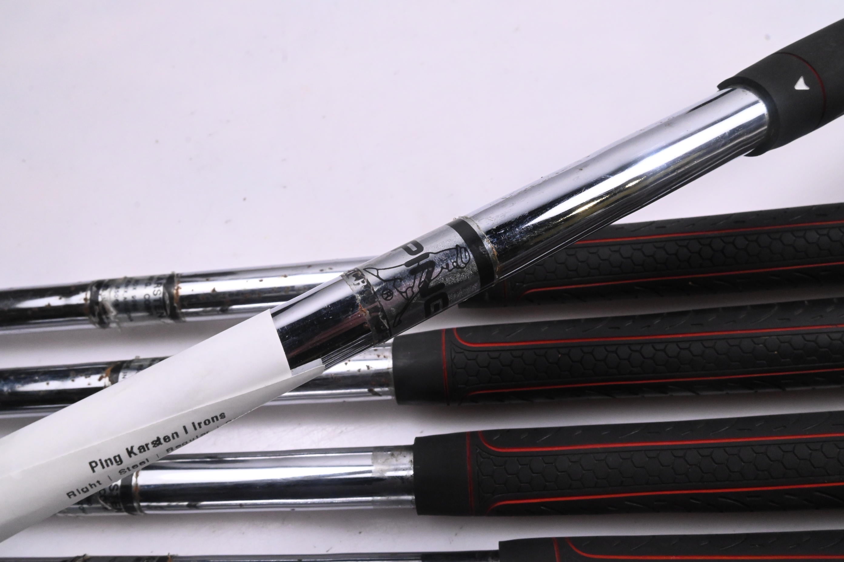 Ping Karsten I Irons / 3-PW+SW / Green Dot / Stiff Flex Ping Microtaper Shafts