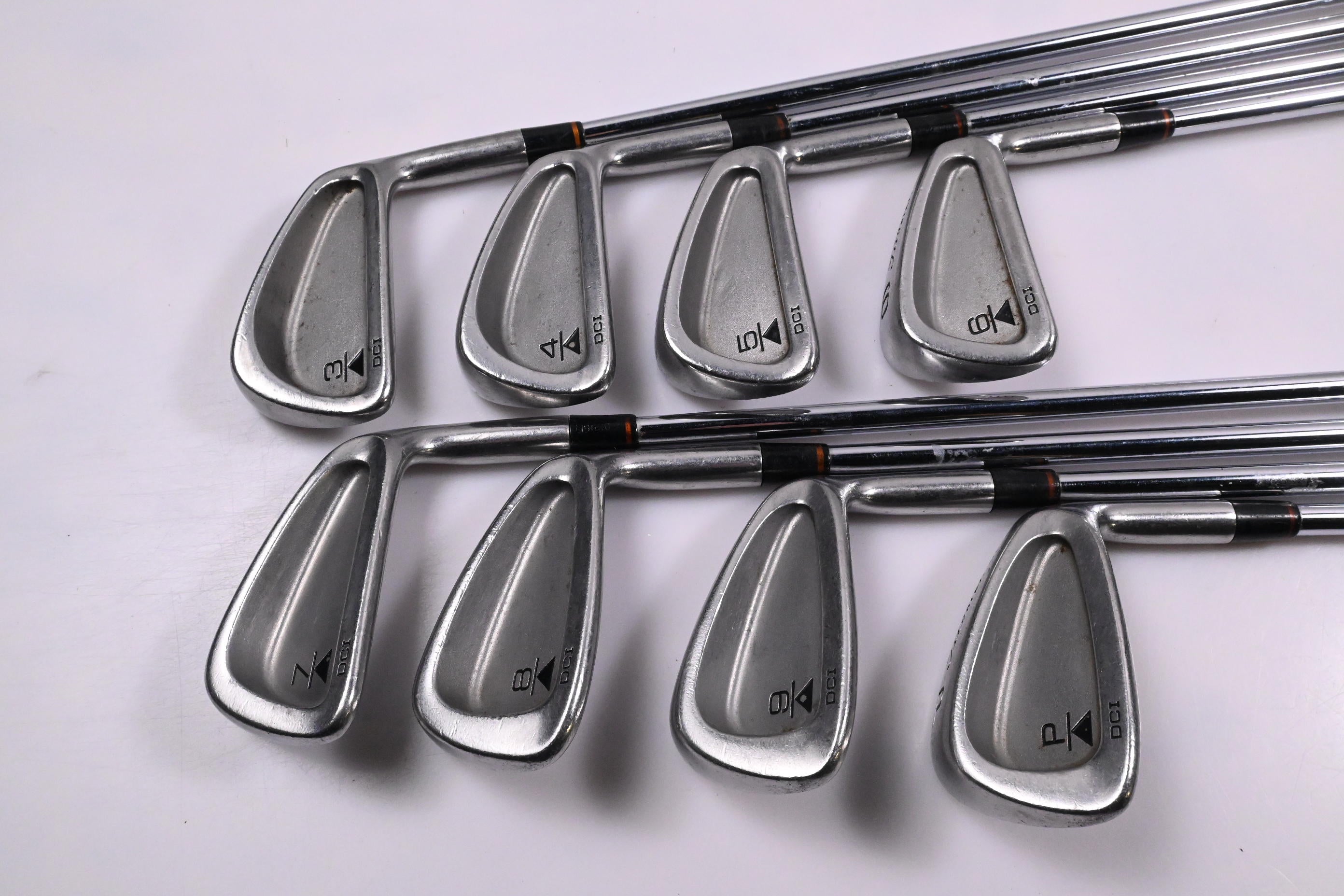 Titleist DCI Black Irons / 3-PW / Regular Flex Titleist Tri Spec Shafts