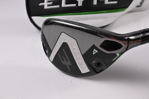 Callaway Elyte #4 Hybrid / 22 Degree / Stiff Flex Denali Charcoal 70 Shaft