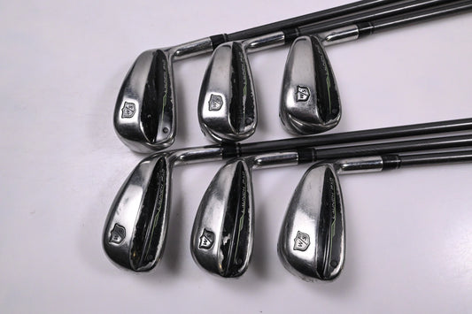 Wilson Launch Pad 2022 Irons / 5-PW / Regular Flex Evenflow 65 Shafts