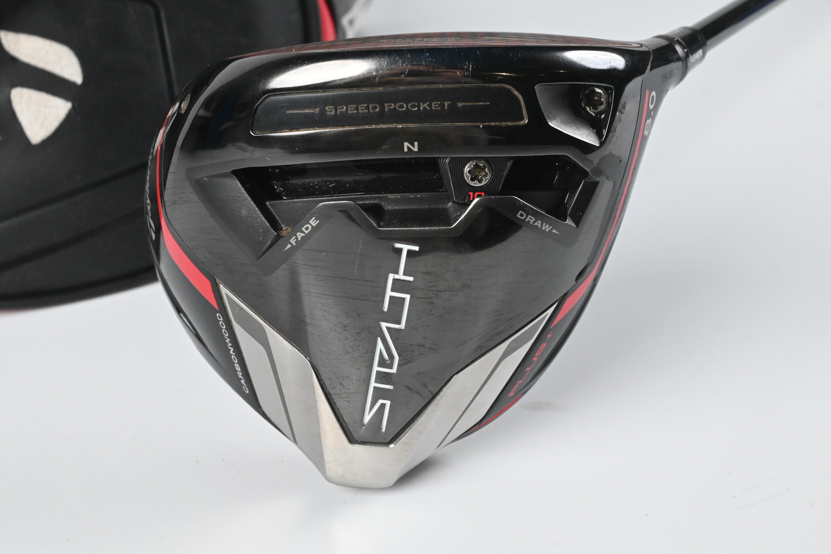 Taylormade Stealth Plus Driver / 8 Degree / X-Flex HZRDUS Black 70 Shaft