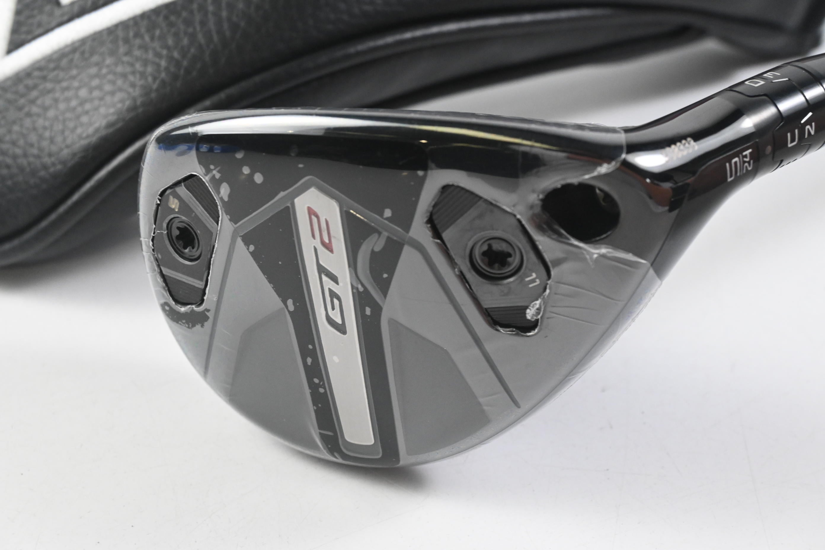 Titleist GT2 #5 Hybrid / 24 Degree / Senior Flex Aldila Ascent 50 Shaft