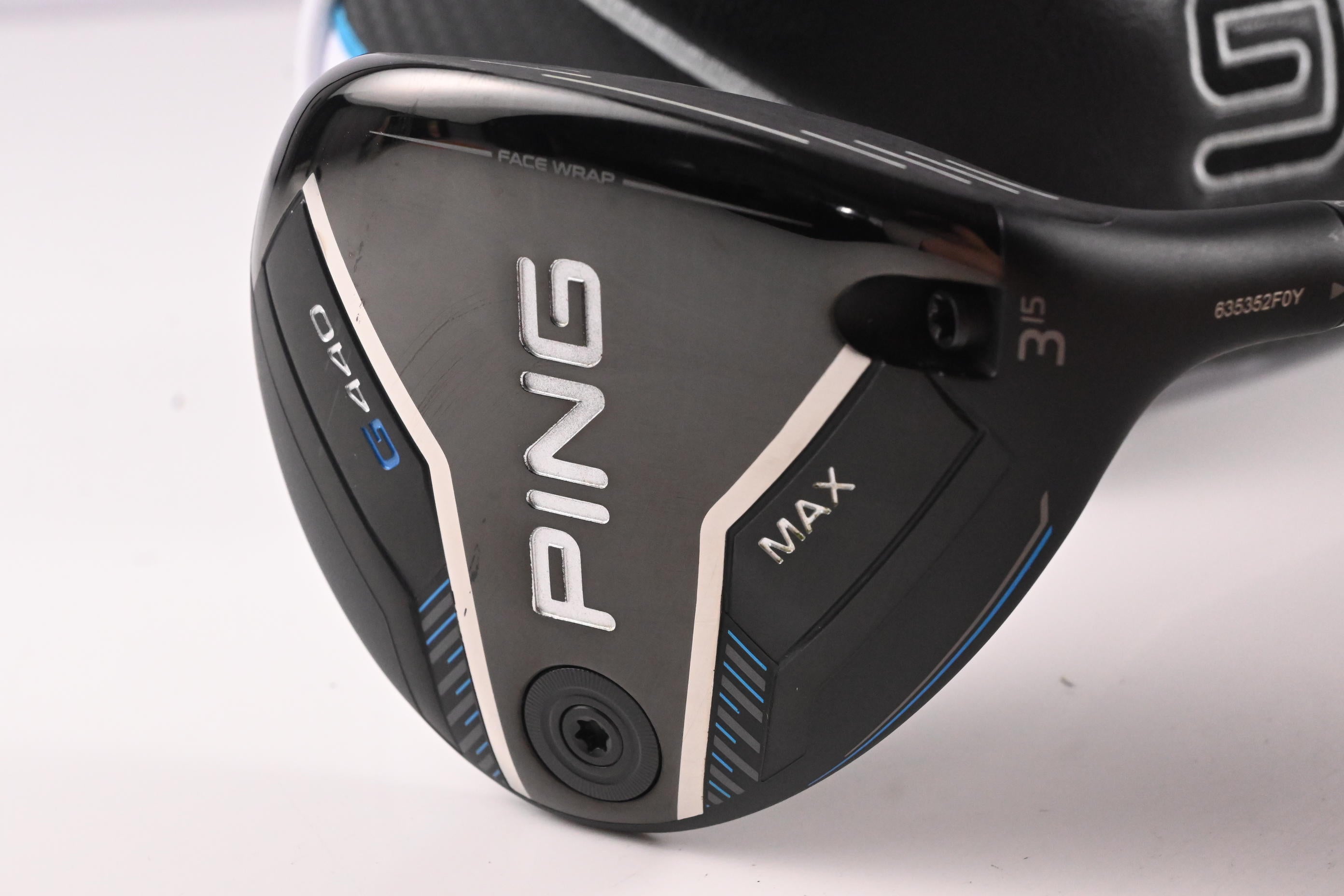 Ping G440 Max #3 Wood / 15 Degree / Stiff Flex Ping Tour Black 2.0 75 Shaft