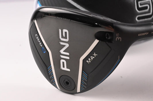 Ping G440 Max #3 Wood / 15 Degree / Stiff Flex Ping Tour Black 2.0 75 Shaft