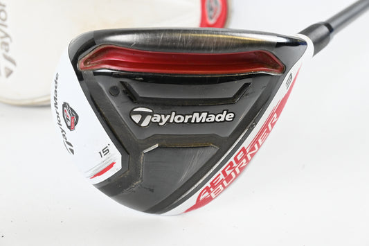 Taylormade Aeroburner #3 Wood / 15 Degree / Stiff Flex Fujikura Pro Blue 73