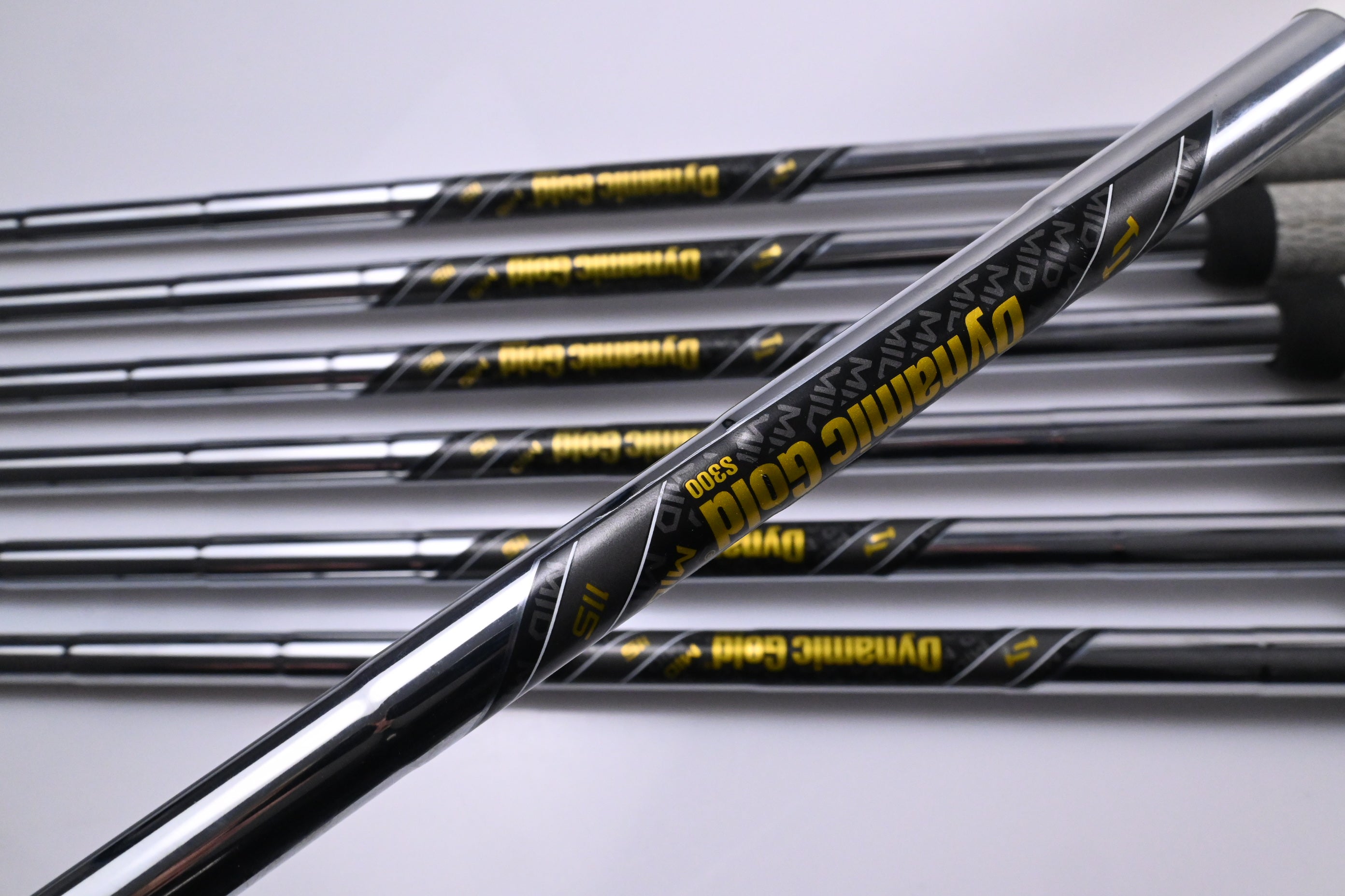 Srixon ZXi5 Irons / 5-PW+AW / Stiff Flex Dynamic Gold MID 115 S300 Shafts