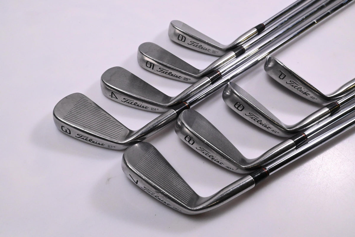Titleist DCI Black Irons / 3-PW / Regular Flex Titleist Tri Spec Shafts