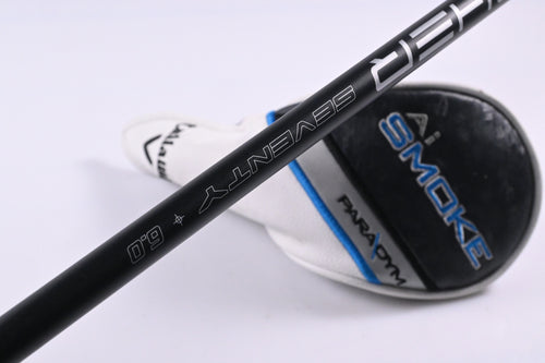 Callaway Paradym Ai Smoke HL #4 Hybrid / 22 Degree / Stiff Flex Cypher 2.0 70