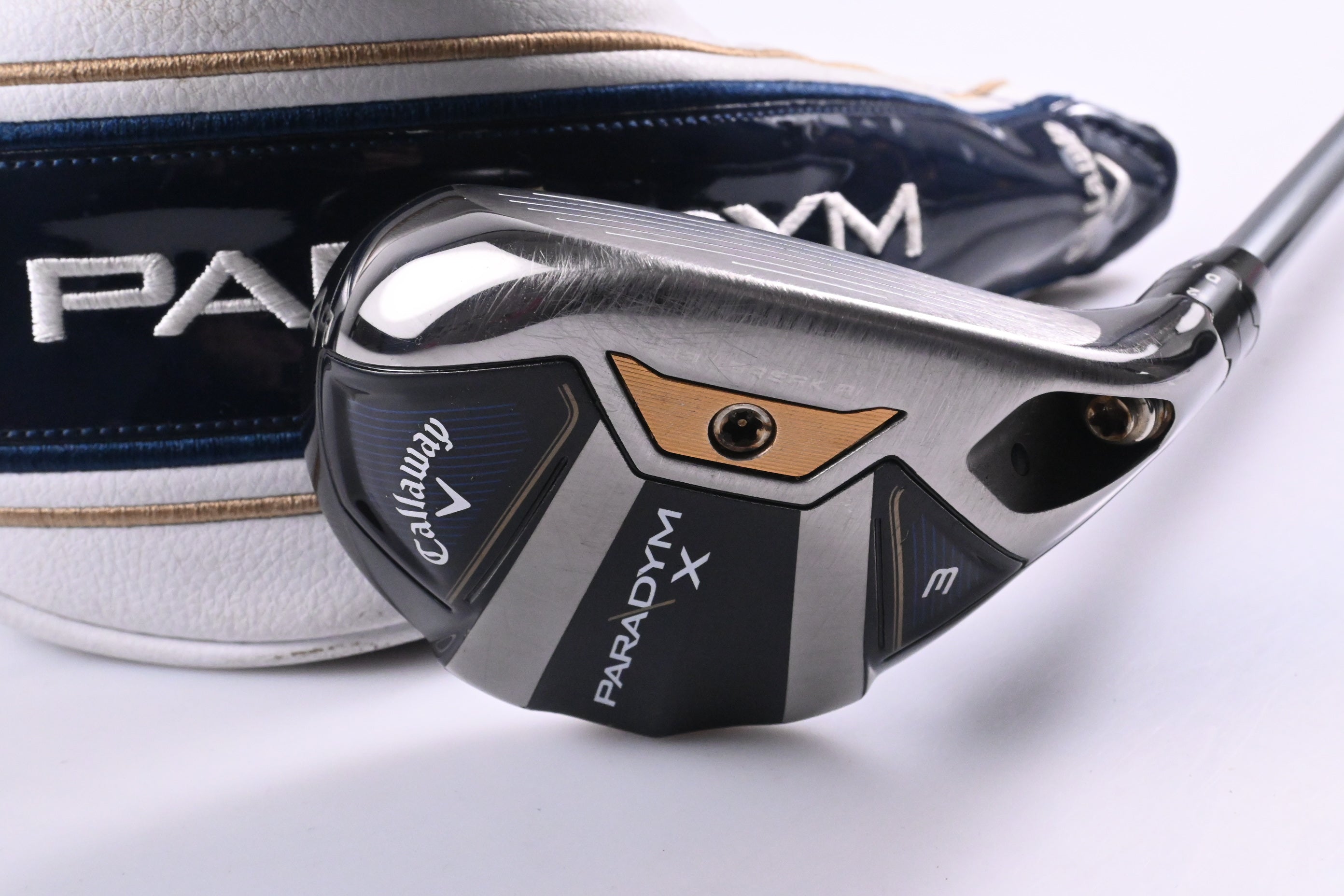 Callaway Paradym X #3 Hybrid / 18 Degree / Regular Flex HZRDUS Silver 65 Shaft